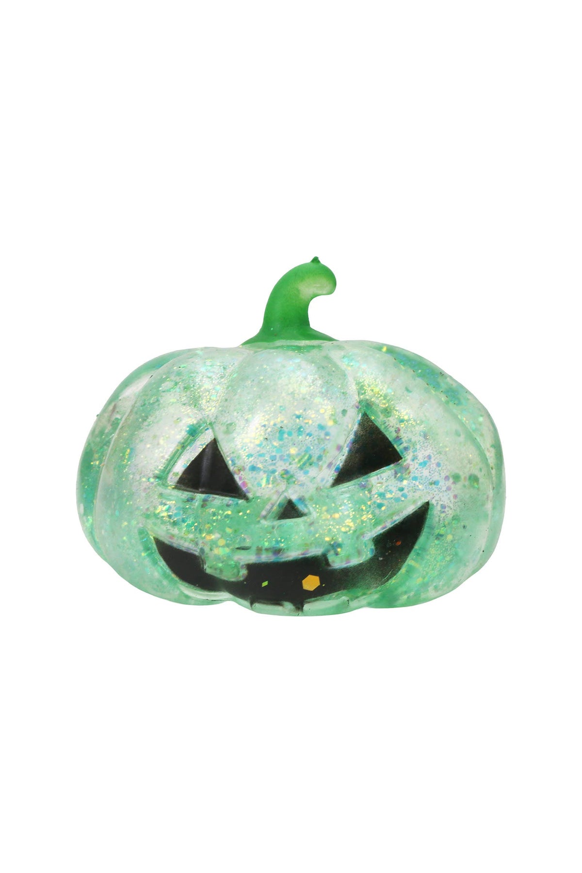 Halloween Jack-o-Lantern Glittery Sugar Squishy