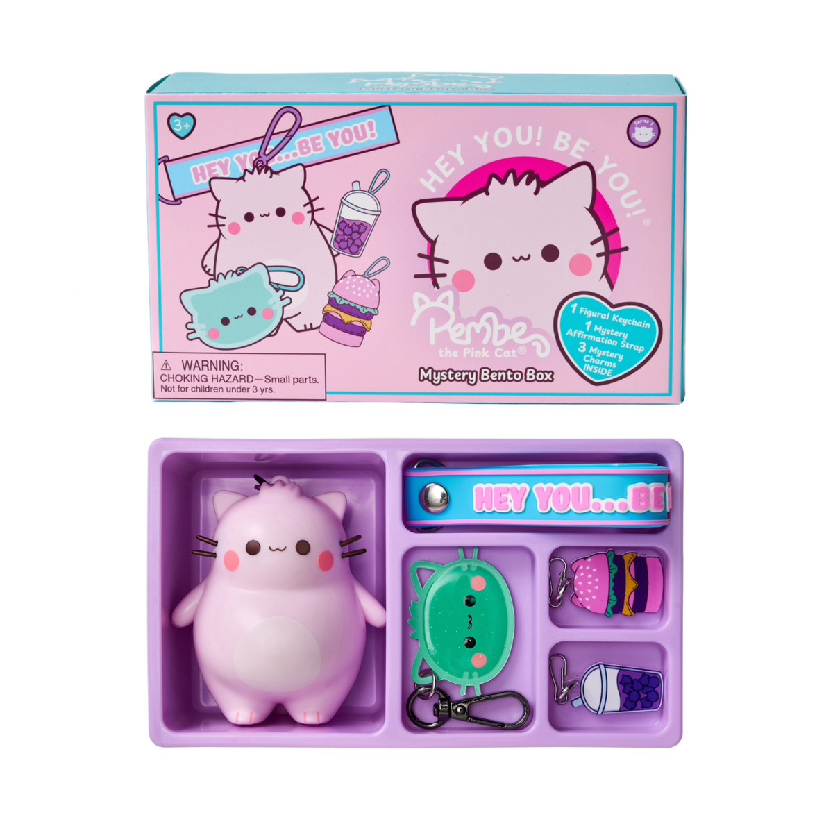 Pembe Mystery Figure Bento Box Assortment in Display