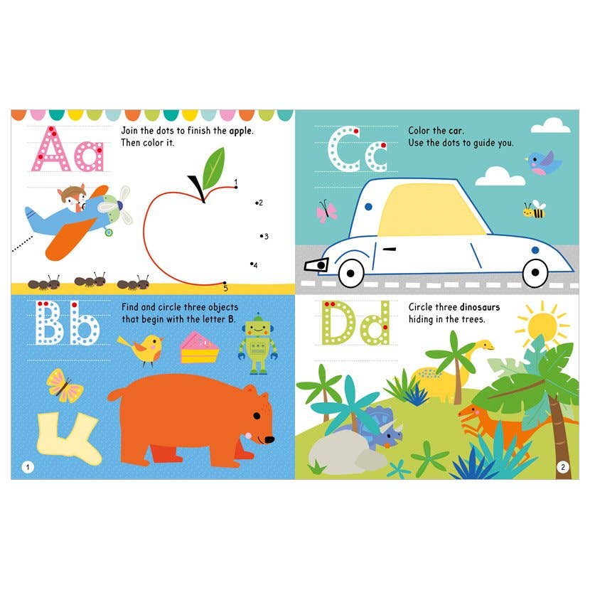 Early Learning Sticker Activity Book | Big Stickers for Little Hands