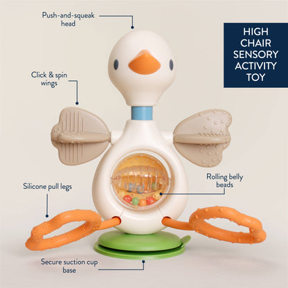 Itzy Twist & Bop - High Chair Sensory Toy Goose