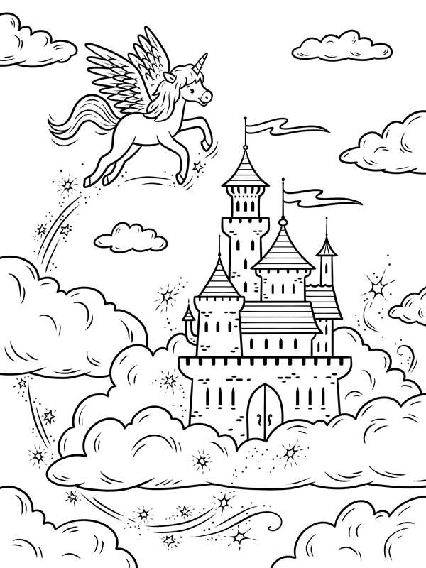 Unicorn Puffy Art
