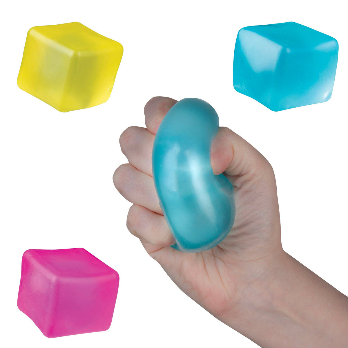Glow in the Dark Squishy Cool Cube Sensory Fidget Toy