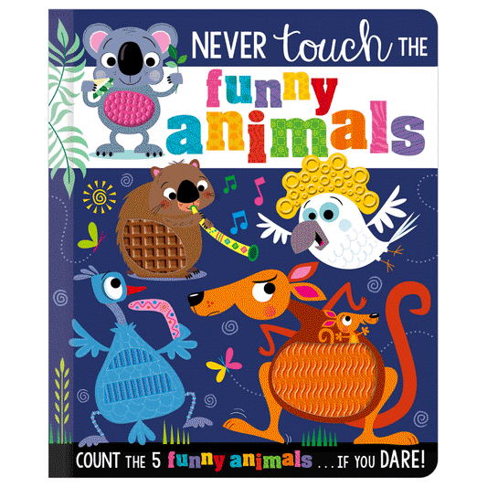 Never Touch the Funny Animals Sensory Counting Book