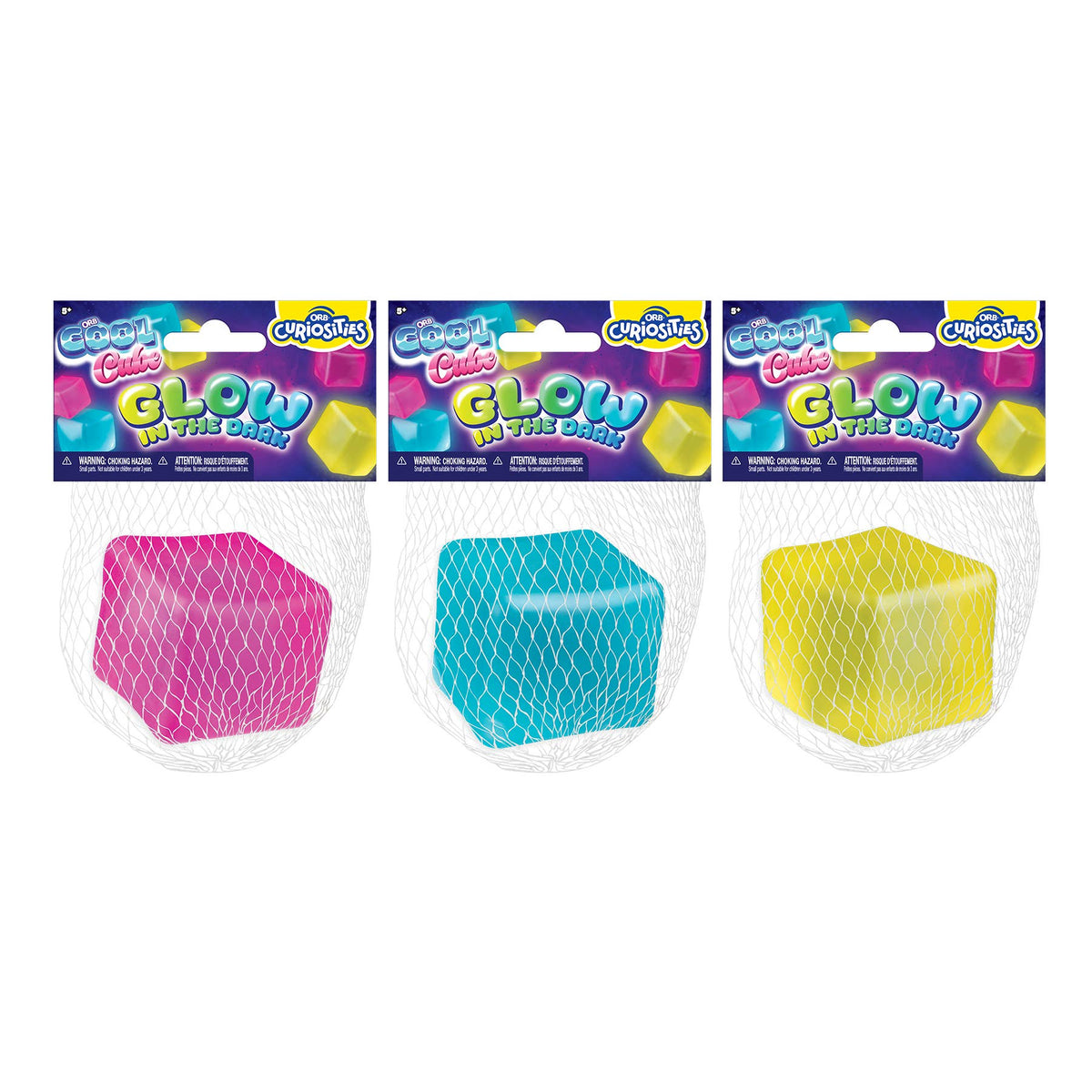 Glow in the Dark Squishy Cool Cube Sensory Fidget Toy