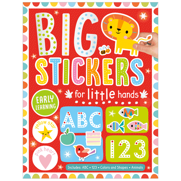 Early Learning Sticker Activity Book | Big Stickers for Little Hands