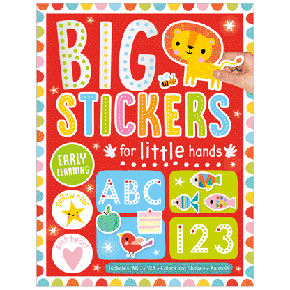 Early Learning Sticker Activity Book | Big Stickers for Little Hands