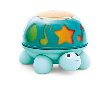 Musical Turtle Baby Sensory Toy with Stars