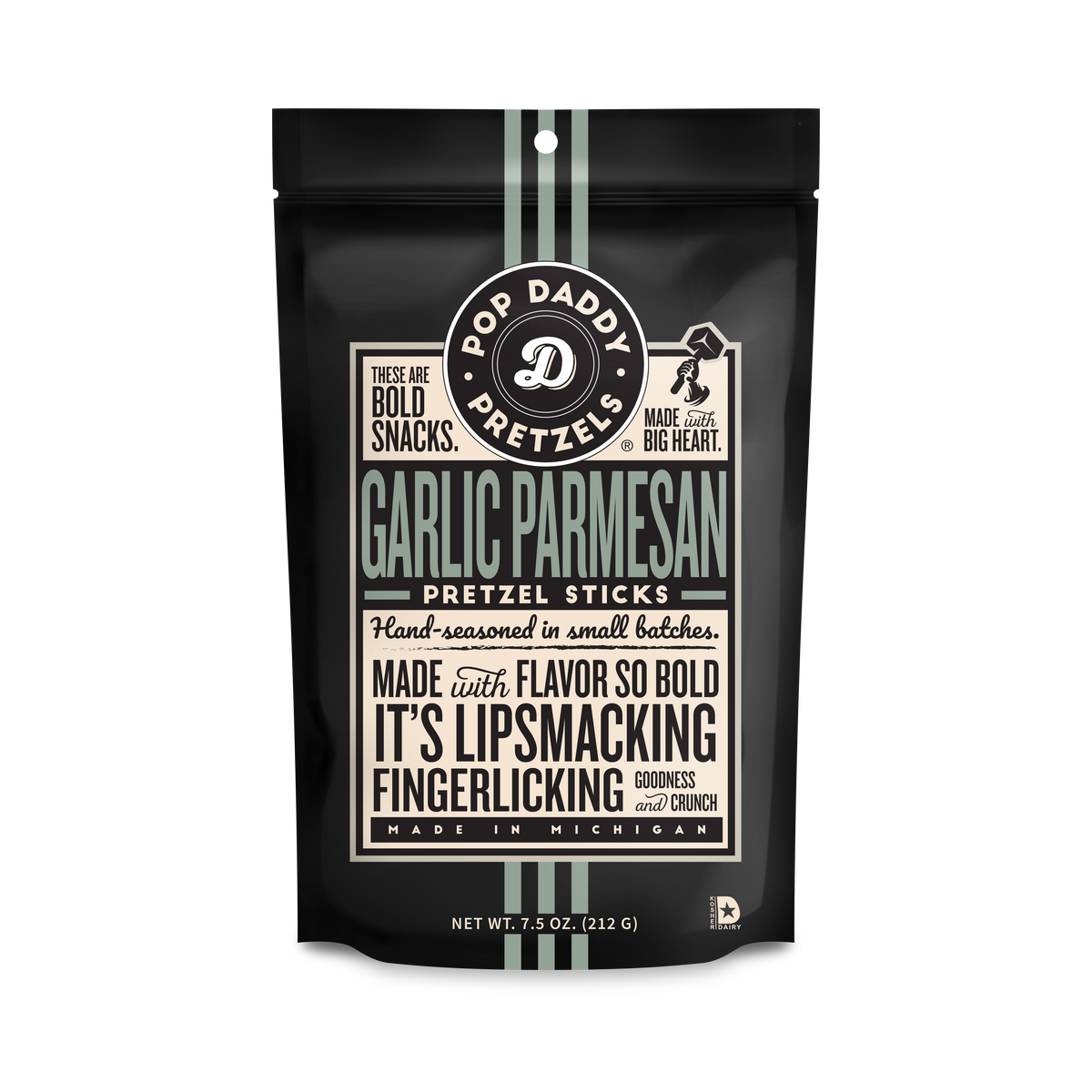 Pop Daddy Pretzels 7.5 oz | Michigan Made