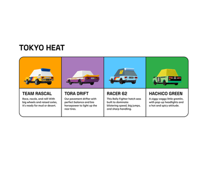 Tokyo Heat TOONS 4-Pack