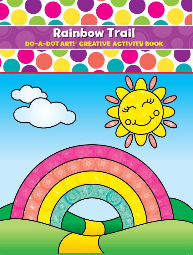 Rainbow Trail Activity Book – Do a Dot Art - Made in USA