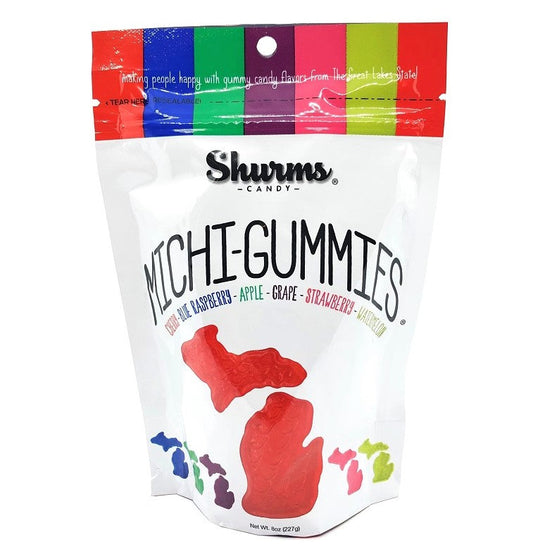 Michigan Shaped Gummies – Fruit Flavored Candy Mix