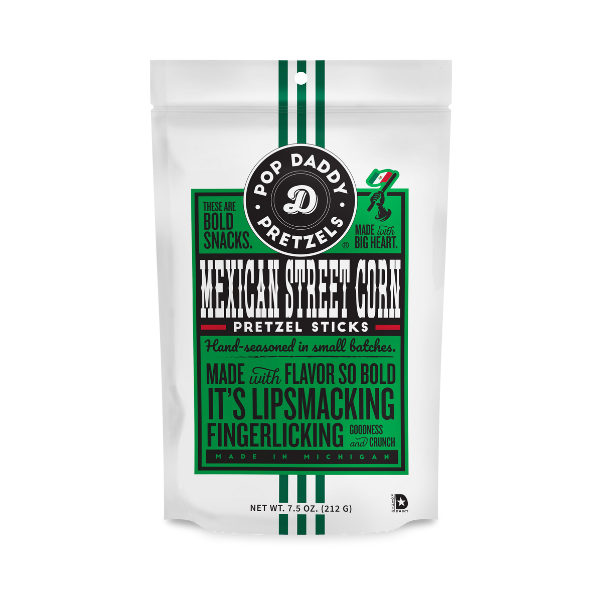 Pop Daddy Pretzels 7.5 oz | Michigan Made